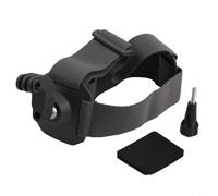 Hosrivae Head Strap Mount Headband Compatible With For Insta360 Go 3, X3/Pro And For DJI For Osmo Action 3/4, 360° Rotating Ball Head, Adjustable Elastic For(camouflage)