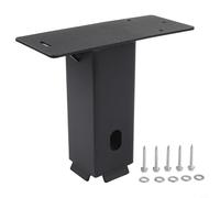 Hosrivae Hitch Wall 2 Inch Receiver, Heavy Duty Bike Rack and Cargo Carrier Holder, High Carbon Steel Garage Storage Organizer, Black, Holds to 300 lbs