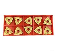 Hosrivae Indexable Insert Tool Holder MWLNL1616H08, 16Mm X 100Mm Left Hand, High-Grip Steel For -Finishing, Includes WNMG080404 BP010