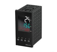 Hosrivae LC1H 48x96mm PID Temperature Controller with LCD Display, Relay Output & Fuzzy Logic Control PLC Systems - Compatible with K-Type Sensors