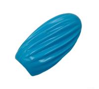 Hosrivae Leak-Proof Silicone Toiletries Bottle Cover for Shampoo & Conditioner - Travel-Friendly, Compact 7.5 x 3.9 x 3.9 cm Anti-Leak Sleeve, Elast(BLUE)