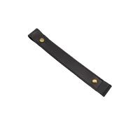 Hosrivae Leather Frame Carrying Handle Strap for Lifting & Transporting Bikes on Stairs, Rails or Subways - Fits 1.5-inch Diameter Frames, Lightweig(black)