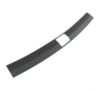 Hosrivae Leather Trunk Sill Protector Strip for LiXiang For L7 L8 L9 2022-2023, Orange/Black/White Interior Trim Sticker for Car Boot For Edge Protection(L9 BLACK)