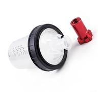 Hosrivae Lightweight Plastic Spray Pot And Inner Cup Set For Use With Stains Sealants And Protective Coatings