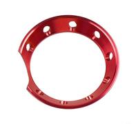 Hosrivae Metal Baitcasting Reel Decorative For Ring for P4, EXD, ZATA 992, Max4 & BMAX4 Casting Reels - Black/Red/Gold/Silver/Pink/Purple, 1 Pc(SILVER)