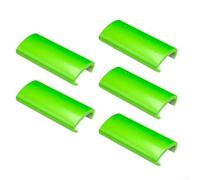 Hosrivae Pickleball Paddle Counterweight Clip Set - 5-Pack for Edge Protector for 16mm Thick Paddles, Shock-Absorbing Balance Weights for Stable Blocking & Agile Short Shots(green)