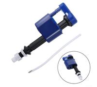 Hosrivae Plastic Toilet Water Inlet Valve Replacement for Standard Cistern Tanks - 30 cm Quick-Connect Fill Valve, Tool- Installation, Water-Saving & Q