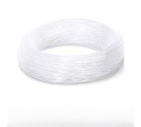 Hosrivae PMMA Side-Glow Optical Fiber Cable, 2 mm Diameter, 1-3 m Length, for LED Illuminators, Star Ceilings, Fiber Optic Curtains & Decorative Ligh(2MM 1M)