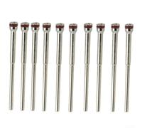 Hosrivae Polishing Shank Mandrel For Rotary Tools, 2.35mm Metal Shaft, 45Mm Length, 10-Piece Set For Jewelry, Bead & Metal Polishing