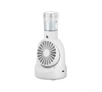 Hosrivae Portable USB Spray Fan With For Nano Mist Technology, 4 Adjustable For Mini Cooling Fan For Camping Travel, Quiet Rechargeable Misting Fan For Office, Pink(1)