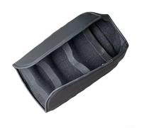 Hosrivae Pu Leather Center Console Armrest Cover for Ford Explorer (2011-2019) - Memory Foam Padding Elastic Fit Black 40 X 21 X 3 Centimeter
