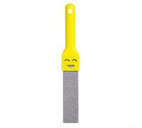 Hosrivae Pumice Cleaning Aid With Ergonomically Shaped Handle For Reduced Hand Fatigue During Routine Scrubbing(Yellow)