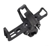 Hosrivae Quick Release Bike Cage, Adjustable 360° Rotating Kettle Holder Road for MTB Folding Bikes, Tool- Install Frame Fork Seat Tube, Black(Black)