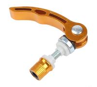 Hosrivae Quick Release Seat Post Clamp Screw, M6x45mm Aluminium Alloy, Lightweight & Tool- Height Adjustment For Road/Mountain Bikes(m6x45mm god)