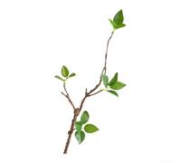 Hosrivae Realistic Artificial Green Branches for Home Decor - Lifelike Plastic Floral Arrangement Stem with Flexible Wire Core, 44 cm Tall Table Centerpiece