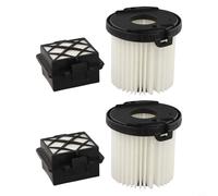 Hosrivae Replacement Filter Kit for Karcher 5, 2.863-240.0 2.863-239.0, Washable Hepa Cordless Premium Models, 2-Pack(2+2)