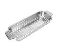 Hosrivae Retractable Stainless Steel Sink Basket for Kitchen over This Sink - 17. Inch Extendable Drain Rack Having Rust-resistant 304 Steel Dish Drying Fruit Veg Washing Holder