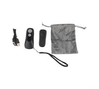 Hosrivae RF Wireless Page-Turner Remote for Kindle Kobo E-Readers, 400mAh Rechargeable Clicker for eBooks Presentations Selfies, Black