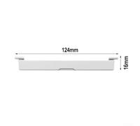 Hosrivae Roof Gutter Trim Cover for 1 Series 3 Series E90 E91 E92 E87, Plastic Exterior Door Panel Frame Compatible with OEM 51137124253, Unpainted B(WHITE)