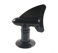 Hosrivae RV Rotating Sewer - 360° Wind-Driven Ventilation Cap Black & Grey Holding Tanks, Fit 1-12 Inch RV Tank Pipes, UV-Resistant Composite(Black)