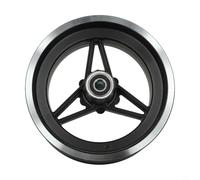 Hosrivae Scooter Hub Motor 11 Inch 90/65-6.5 Steel Rim Front or Rear Drive 60V Brushless Scooters Black Replacement Wheel