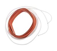 Hosrivae Silicone Heating Pad 150W 24V, Flexible Space Heater Mat with 1m Cord Windshield Ice Snow Removal, DIY Heating Element Wire 15x1200mm