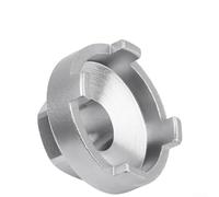 Hosrivae Single-Speed Flywheel Removal Tool for 4-Slot Cogwheels, Heat-Treated Alloy Steel with 32mm ID / 40mm OD, Compatible with 1.37" x 24 TPI H