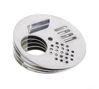 Hosrivae Stainless Steel Beehive Entrance Disc, Set Of 10 Round Hive Gate Doors For Controlling Bee Access And Escape In For Beekeeping Operations