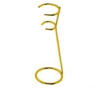 Hosrivae Stainless Steel Egg Beater Holder Milk Frother Stand Rack - Compact 16. 3 Cm Kitchen Gadget Bracket for Electric Mixers Compatible Having Most Handheld Frothers Plus Beaters(Gold)
