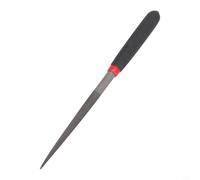 Hosrivae Steel Needle File Set Glass Carving Craft, 118mm Hardened Steel Round Half Round Files Model Making Jewelry Tile Work, Hand Tool with 5mm Shank Diameter (1pc)(Round File)