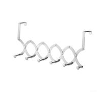 Hosrivae Steel Radiator Hook Rack With Retractable Feature, Supports Multiple Clothes Drying On Radiator Pipes And Resists Warping Under Heat(6 Hook)