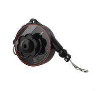 Hosrivae Telescopic Spring Balancer with Configurable Tension Plus Wire Rope Retractor Industrial Hanging Tool Support for Pneumatic Tools(0.6-3.0KG)