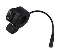 Hosrivae Throttle Assembly for KUKIRIN G2 Electric Scooter, Acceleration Power Switch Drive Replacement with Dual Action Control, Plastic Black 6.5 x
