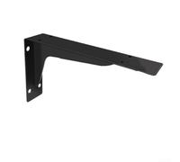 Hosrivae Triangular Bracket for Heavy Duty Shelf Support, Wall Mounted Steel Brackets for Shelves, Countertop and Sink Wall Rack Hardware, Resistant Coated, 1 Pack(14in)