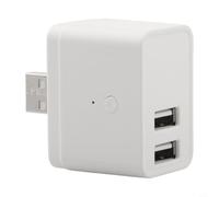 Hosrivae USB Switch, Wi-Fi Timer Socket for Tuya App Remote Control, Compatible with & Google Home, 5-12V 2.5A Outlet DIY Home Automation(ZHQ12Z)