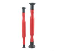 Hosrivae Valve Lapping Tool with Suction Cup for Engine Valve Grinding Compatible with Small and Large Vehicles 2pc Set Plastic and Rubber Construction 20-