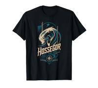 Hossegor Surfing France Salt and Swell Surfer Ocean Waves T-Shirt