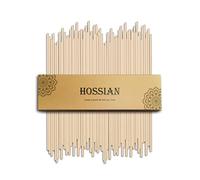 HOSSIAN 50PCS Reed Diffuser Stikcs-7.5" Natural Diffuser Sticks Essential Oil Aroma Diffuser Sticks Refill Replacement for Aroma Fragrance(Primary Color)