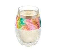Host 10018 Wine Freeze Cooling Cup, Tritan, 251 milliliters, Multicolor