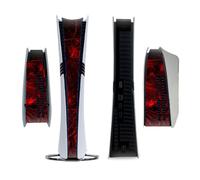 Host Center Sticker for PS5 Pro, Center Skin Decal Protection Film for PS5 Pro Digital & Disc Edition Console, Middle Skin Stripe Panel Dust-Proof Anti-Scratch Sticker (0059)