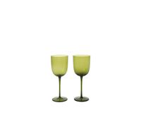 Host White Wine Glass Set of 2 Moss