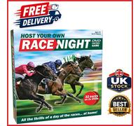 Host Your Own Race Night Game with 32 Races for Family and Friends