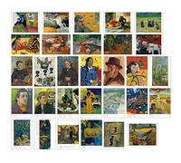 HOSTEESSCHOICE Beautiful Art Postcards set of 30 French Artist Paul Gauguin Post card variety pack Famous Painting Scenery,4 x 6 Inches