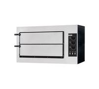Hostek Commercial Italian Double Deck Pizza Oven 8 x 8 Pizzas 1 Phase | Nevo 2/50 3T