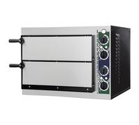 Hostek Nevo 2/40 Italian Twin Deck Pizza Oven 2 x 14 Pizzas Plug in