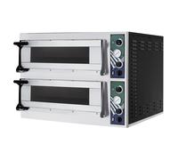 Hostek Nevo 44 Italian Premium Twin Deck Pizza Oven 8 x 13 Pizzas 1 Phase 660mm Decks