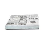 Hostelnovo - Periodic Tablecloth - Pack of 250 - Times Design - Vintage Fashion for Your Table - Dimensions: 31 x 43 cm