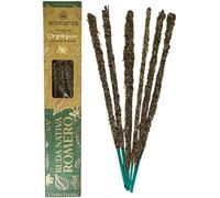 HOSTENATURA Organic Sahumerio Ruda Native and Rosemary with Rosemary Leaves Aromanza Argentina - 6 Natural Rods - Against Envy