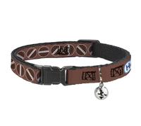 Hostess Brands Breakaway Cat Collar | Hostess Cupcakes Turns Brown Durable Adjustable Bell ID Tag Ring