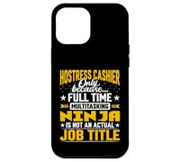 Hostess Cashier Job Title - Funny Hostess Accountant Case for iPhone 12 Pro Max